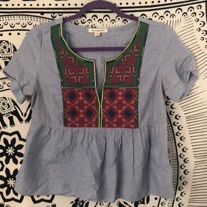 Embroidered blouse